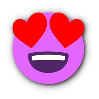 FUCHSIA Emoji • Stickers for iMessage messages sticker-3