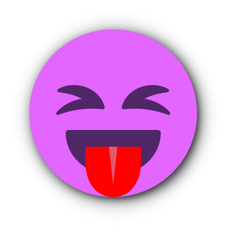 FUCHSIA Emoji • Stickers for iMessage messages sticker-9