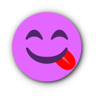 FUCHSIA Emoji • Stickers for iMessage messages sticker-1
