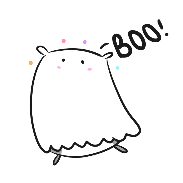 Chubby Hamsters: Halloween Mini-pack messages sticker-0