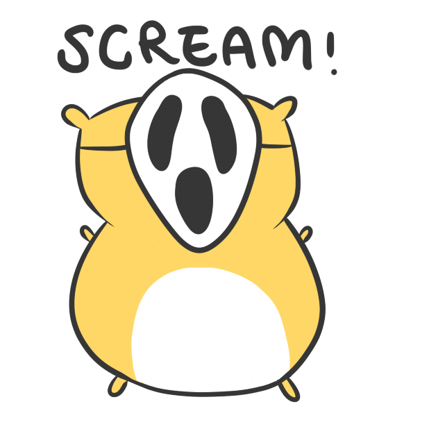 Chubby Hamsters: Halloween Mini-pack messages sticker-4