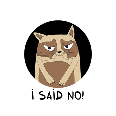 Cat & Friends - Redbubble sticker pack messages sticker-2