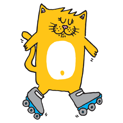 Cat & Friends - Redbubble sticker pack messages sticker-1
