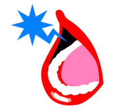 Sexy Lip Stickers for iMessage messages sticker-1