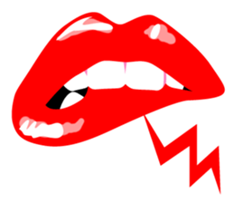 Sexy Lip Stickers for iMessage messages sticker-8