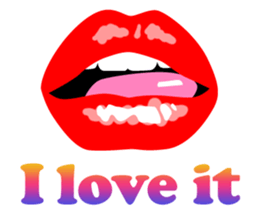 Sexy Lip Stickers for iMessage messages sticker-6
