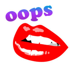 Sexy Lip Stickers for iMessage messages sticker-11