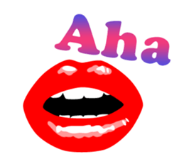 Sexy Lip Stickers for iMessage messages sticker-7