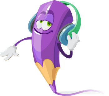Cartoon Pencil Sticker Vol 01 messages sticker-2