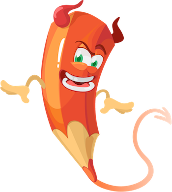 Cartoon Pencil Sticker Vol 01 messages sticker-3