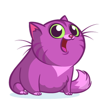 Cartoon Cat Sticker Vol 02 messages sticker-4