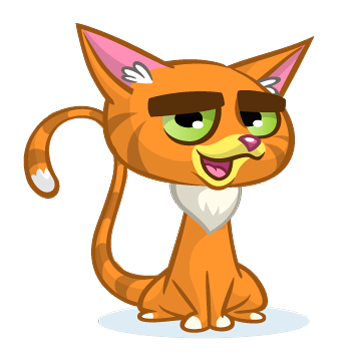 Cartoon Cat Sticker Vol 02 messages sticker-10
