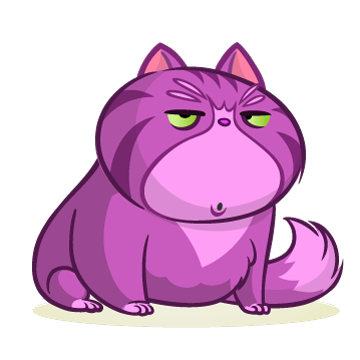 Cartoon Cat Sticker Vol 02 messages sticker-9