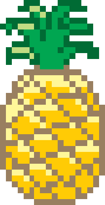 Pixel Fruits Stickers for iMessage messages sticker-3