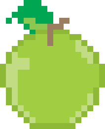 Pixel Fruits Stickers for iMessage messages sticker-8