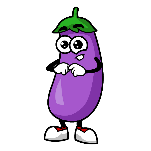 Eggplant Stickers messages sticker-7