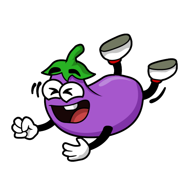 Eggplant Stickers messages sticker-5