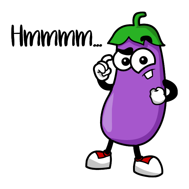 Eggplant Stickers messages sticker-8