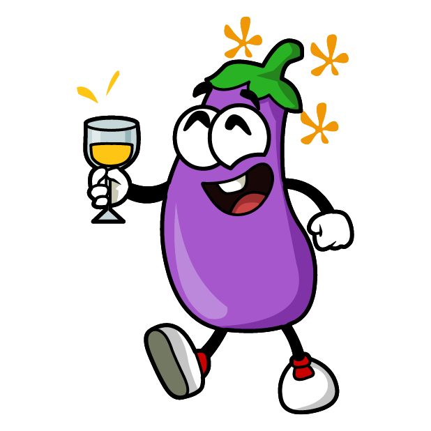 Eggplant Stickers messages sticker-9