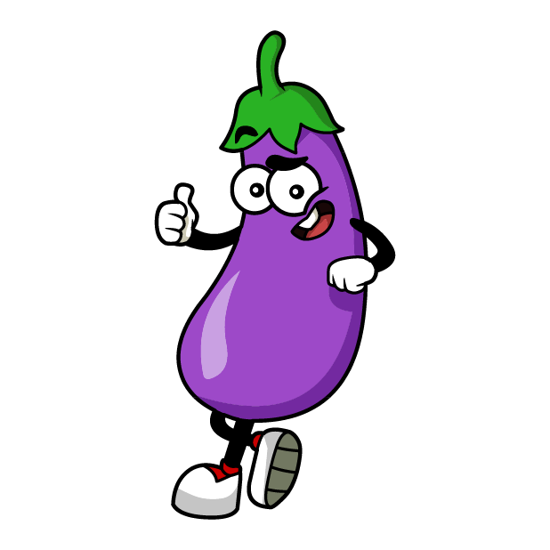 Eggplant Stickers messages sticker-6