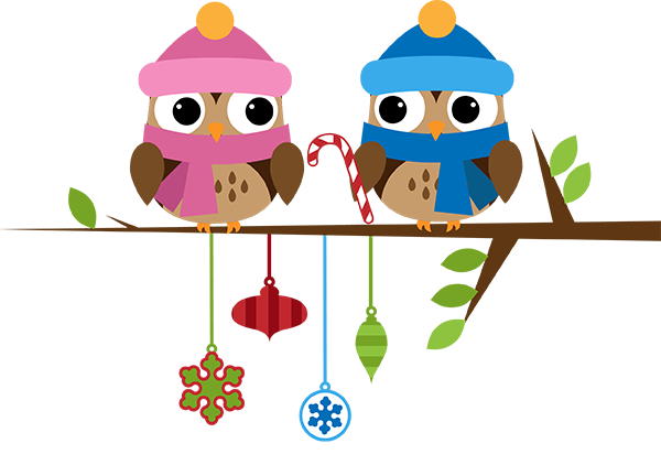 Owlidays - Holidays wishes and greetings messages sticker-3