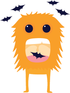 Halloween Stickers - Cute Halloween Monsters messages sticker-3