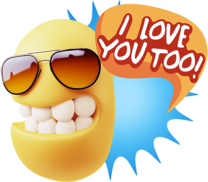 3D Love Colourful Stickers for iMessage messages sticker-5