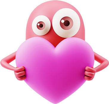 3D Love Colourful Stickers for iMessage messages sticker-6