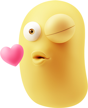3D Love Colourful Stickers for iMessage messages sticker-8