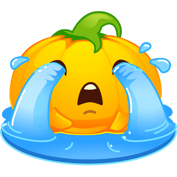 Halloween Pumpkins Emoji messages sticker-4