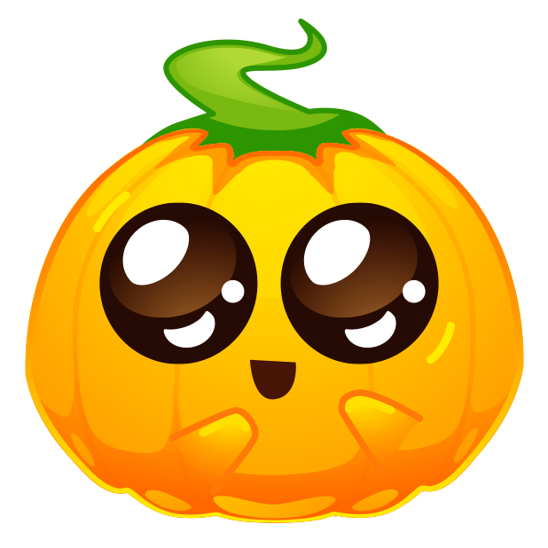 Halloween Pumpkins Emoji messages sticker-5