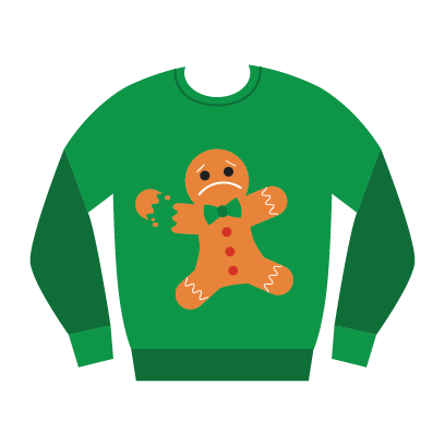 Ugly Christmas Sweaters Sticker Pack messages sticker-4