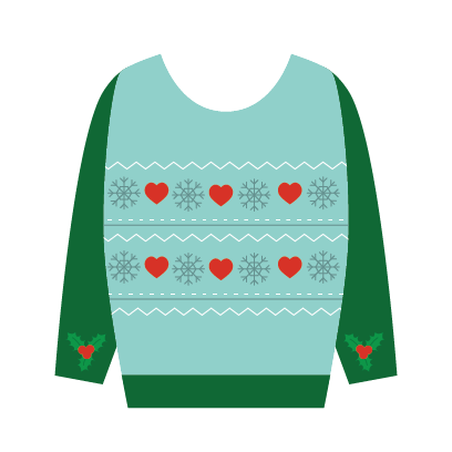 Ugly Christmas Sweaters messages sticker-8