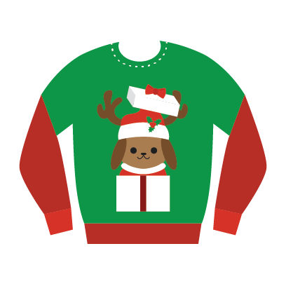 Ugly Christmas Sweaters messages sticker-9