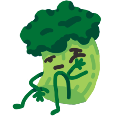 Broccoli & Blueberry messages sticker-3