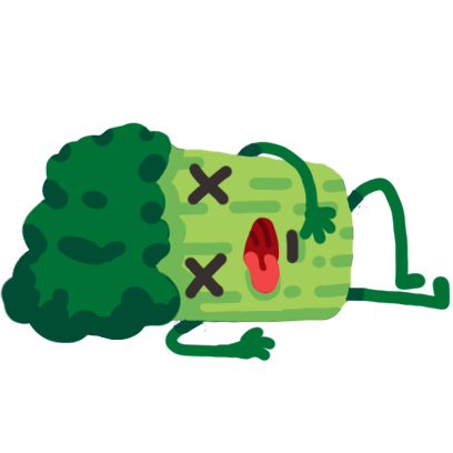 Broccoli & Blueberry messages sticker-7