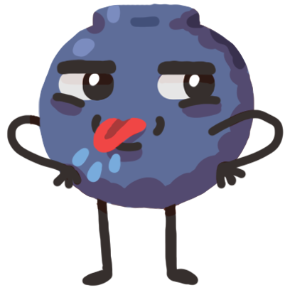 Broccoli & Blueberry messages sticker-2