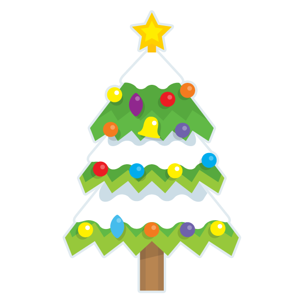 Blinking Christmas Trees messages sticker-3