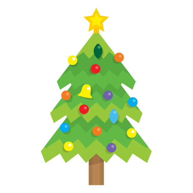 Blinking Christmas Trees messages sticker-0