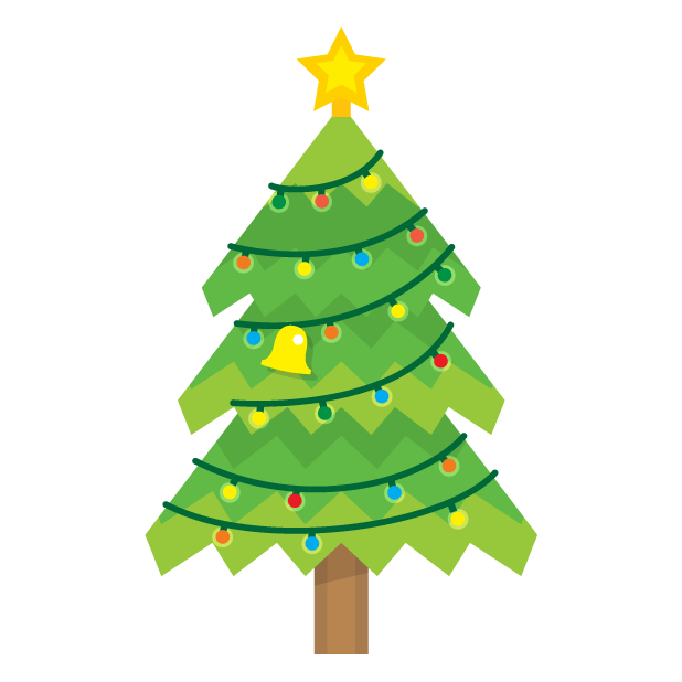 Blinking Christmas Trees messages sticker-2