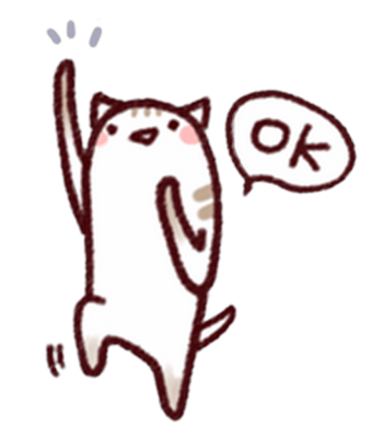 Cute Puss Stickers Pack for iMessage messages sticker-1