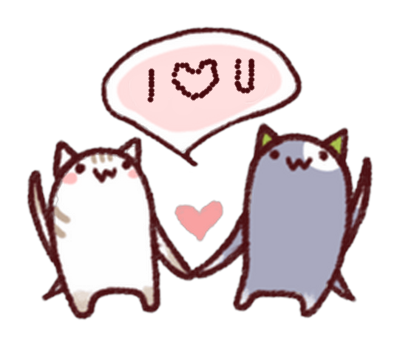 Cute Puss Stickers Pack for iMessage messages sticker-0