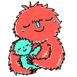 Monster Cartoon Sticker messages sticker-5