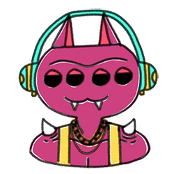Monster Cartoon Sticker messages sticker-2