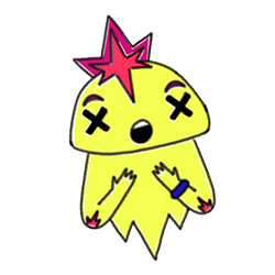 Monster Cartoon Sticker messages sticker-0