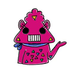 Monster Cartoon Sticker messages sticker-4