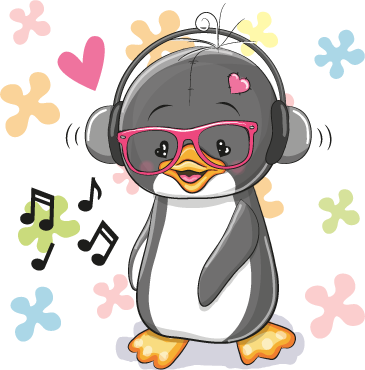 Cute Cartoon Animal Sticker Vol 01 messages sticker-11
