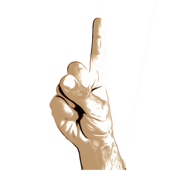 Hand gestures- Handgesten messages sticker-8