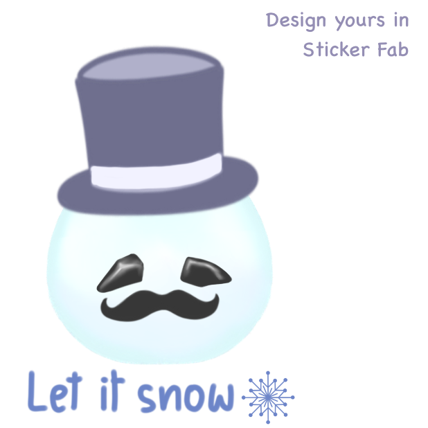 Sticker Fab Free Sample Moustaches for November messages sticker-0