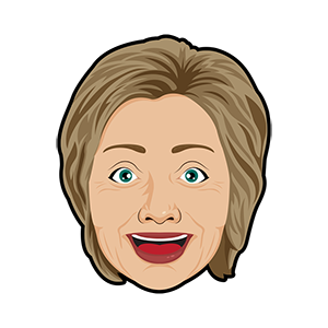 Hillary vs Trump - Stickers for iMessage messages sticker-2